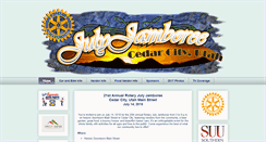 Desktop Screenshot of julyjamboree.com